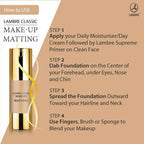 Lambre Classic Make-Up Matting Foundation (01 Natural Shade)