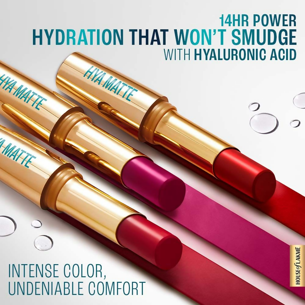 Lakme 9to5 Hya Matte Lipstick - Sangria Sunday