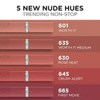 L'Oreal Paris Infallible Matte Resistance Liquid Lipstick - 665 First Move