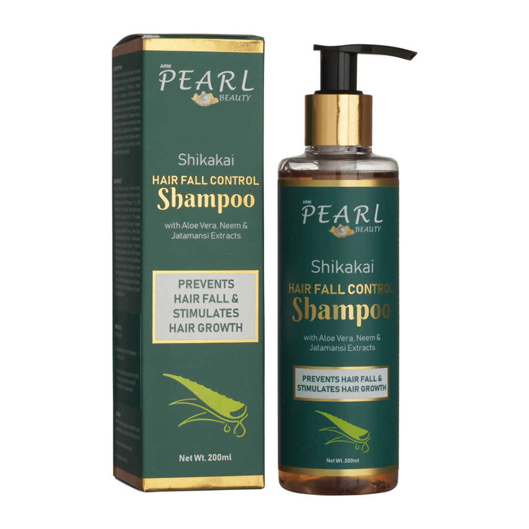 ARM Pearl Beauty Shikakai Hair Fall Control Shampoo