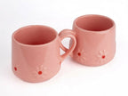 Simply Soho Daisy Day Mugs- Set Of 2