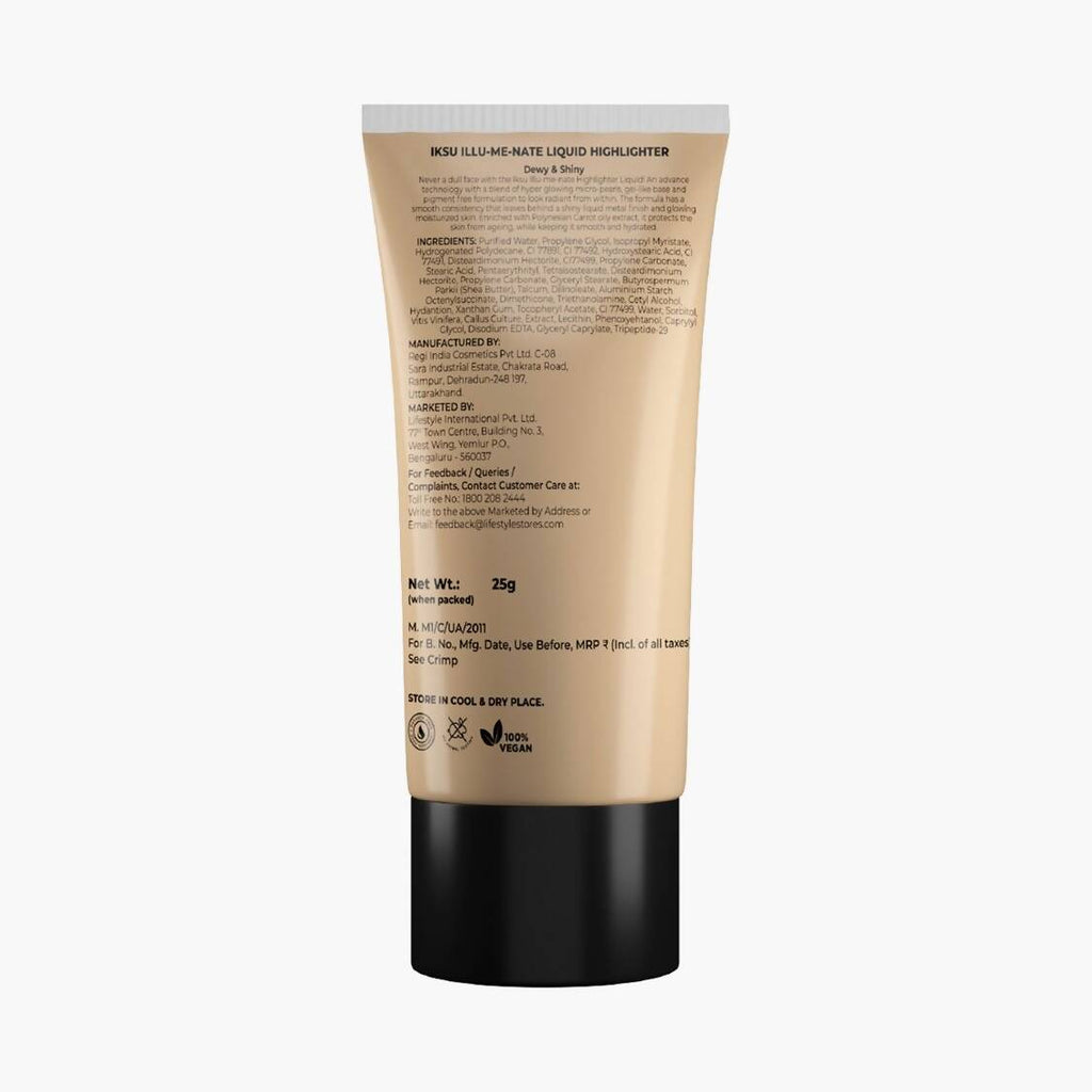 IKSU Illu-Me-Nate Liquid Highlighter - Nude