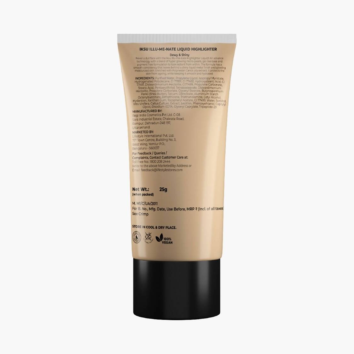 IKSU Illu-Me-Nate Liquid Highlighter - Nude