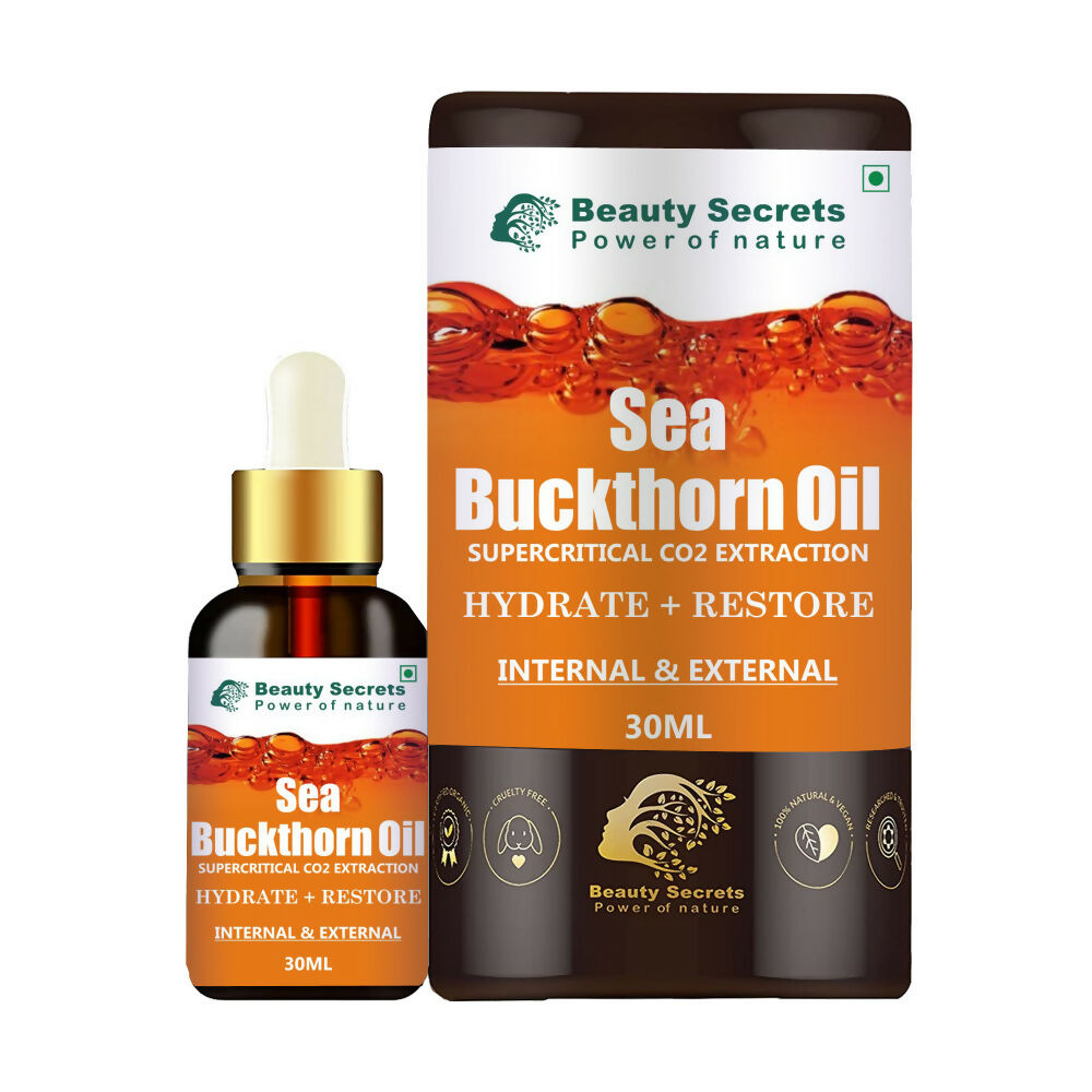 Beauty Secrets Organic Sea Buckthorn Berry Oil - Distacart