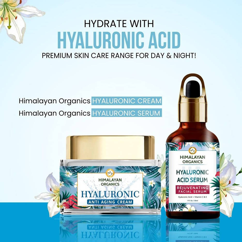 Himalayan Organics Hyaluronic Acid Serum Professional Facial Serum
