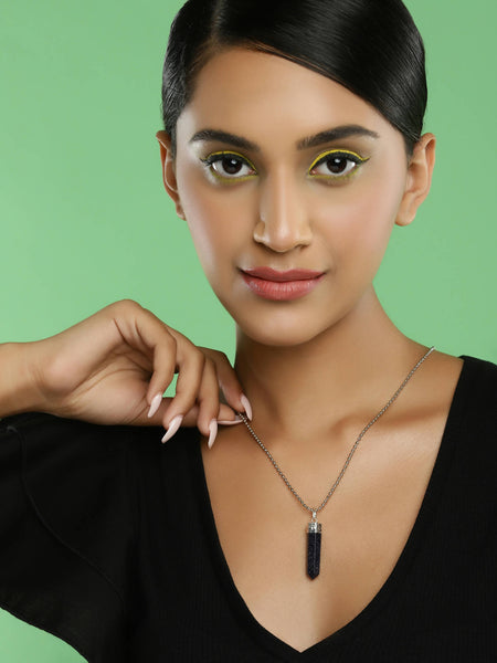 Women's Silver-Plated Chain - Ruby Raang