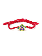 Designer kundan Rakhi - Ruby Raang - Distacart
