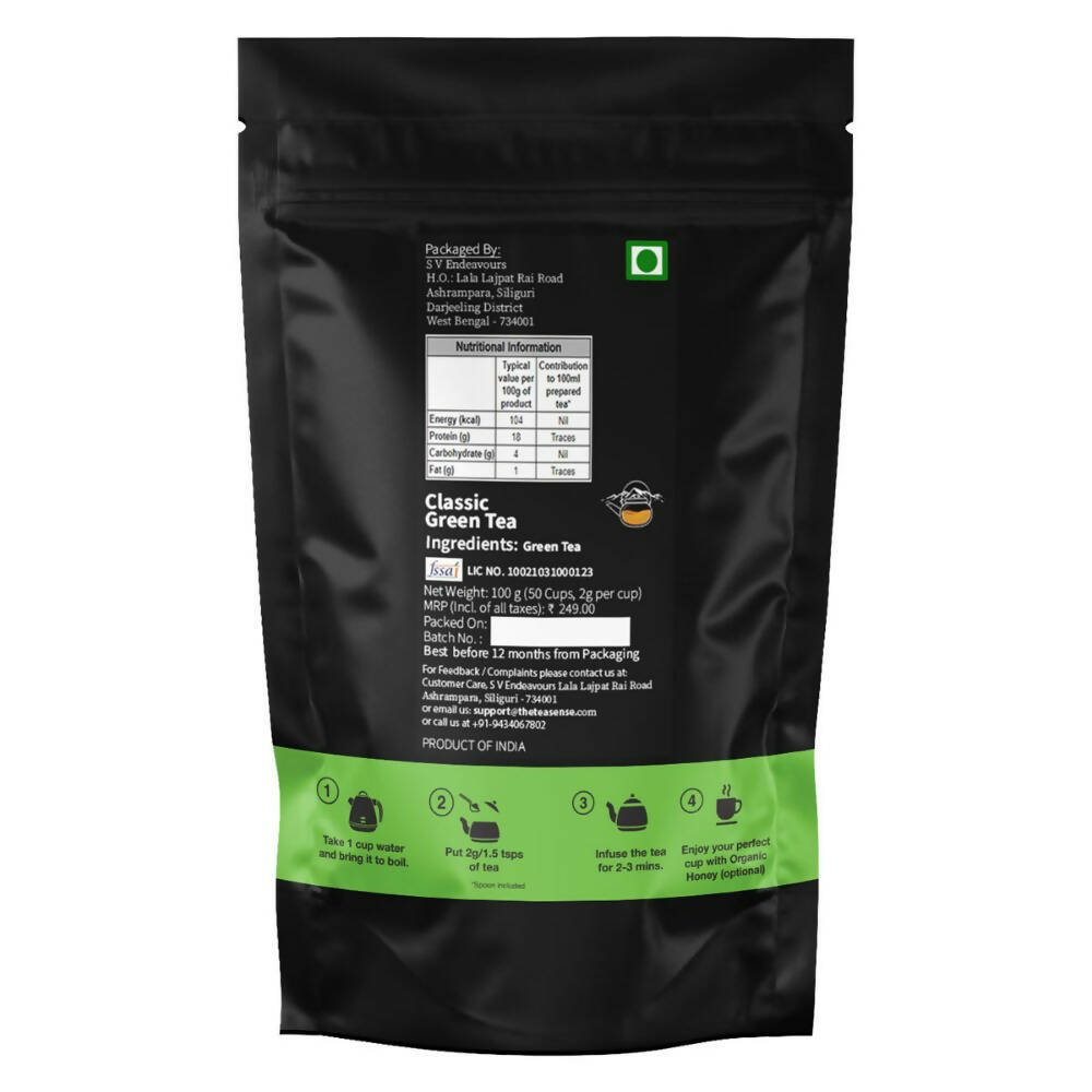 Tea Sense Classic Green Tea - Distacart