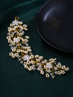 NVR Women Embellished Beaded Hair Accessory Set
