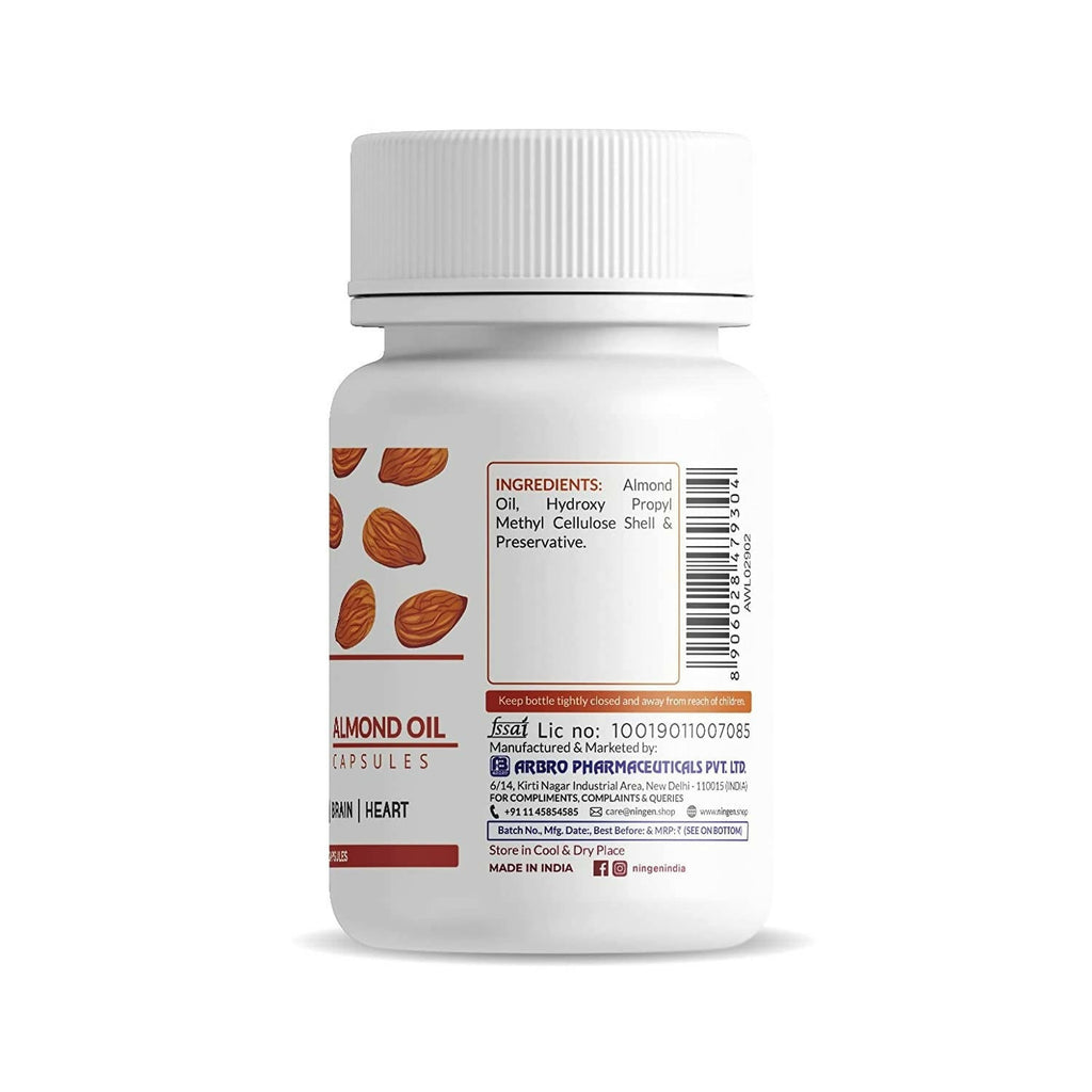 Ningen Almond Oil Capsules - Distacart