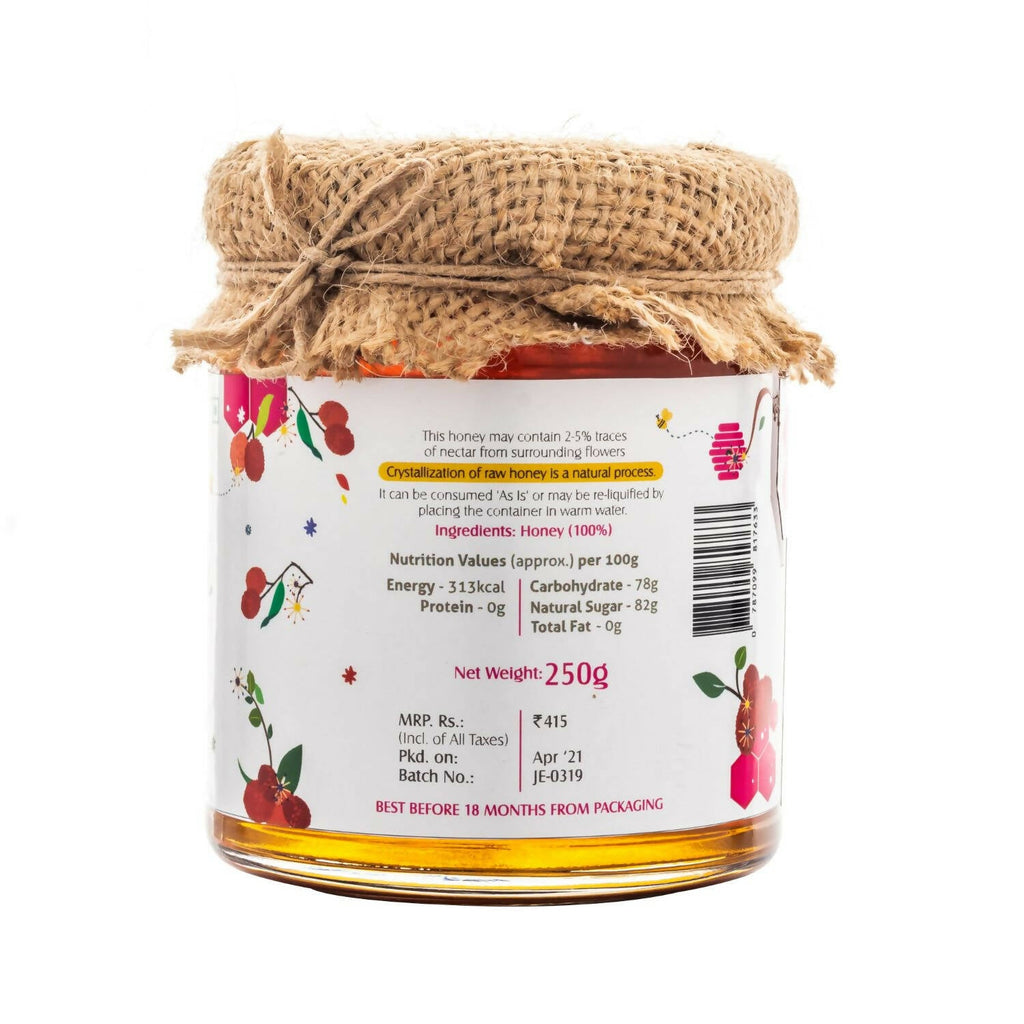 HoneyVeda Premium Raw Lychee Honey - Distacart