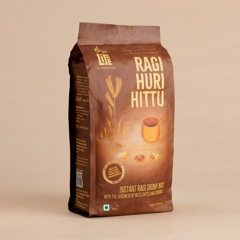 Isha Life Ragi Huri Hittu (Instant Ragi Drink Mix) - Distacart