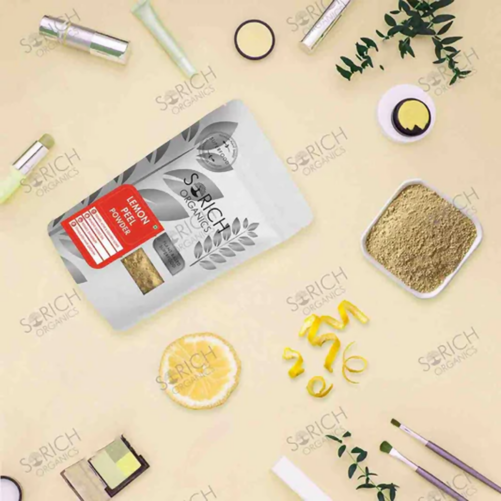 Sorich Organics Rose Petals Powder, Lemon Peel Powder and Orange Peel Powder