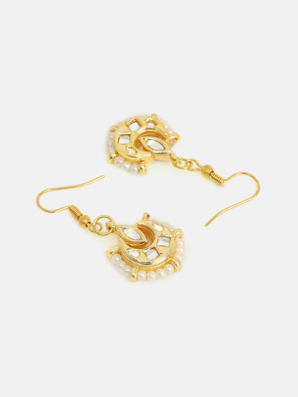 Ruby Raang Kundan Maang Tikka With Earrings - Distacart