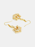 Ruby Raang Kundan Maang Tikka With Earrings - Distacart
