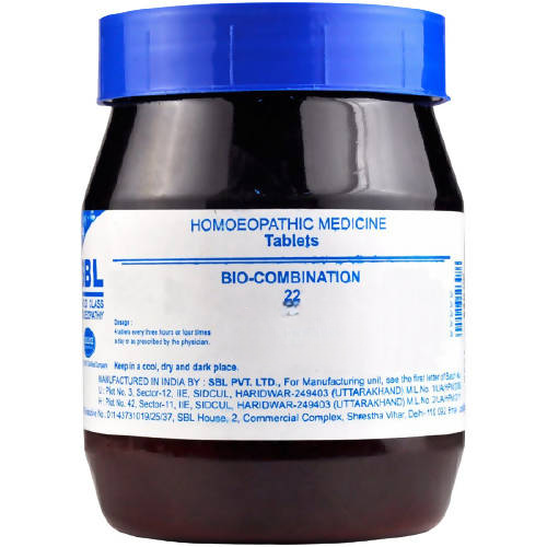 SBL Homeopathy Bio-Combination 22 Tablets - Distacart