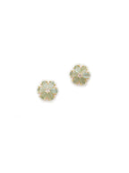 stone stud (Gold) - Ruby Raang - Distacart