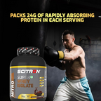 Scitron Super Whey Isolate Protein Powder - Double Rich Chocolate - Distacart