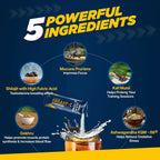 Fast&Up Sj X - Pure Himalayan with Power of 5 Potent - Kesar Badam Flavour - Distacart