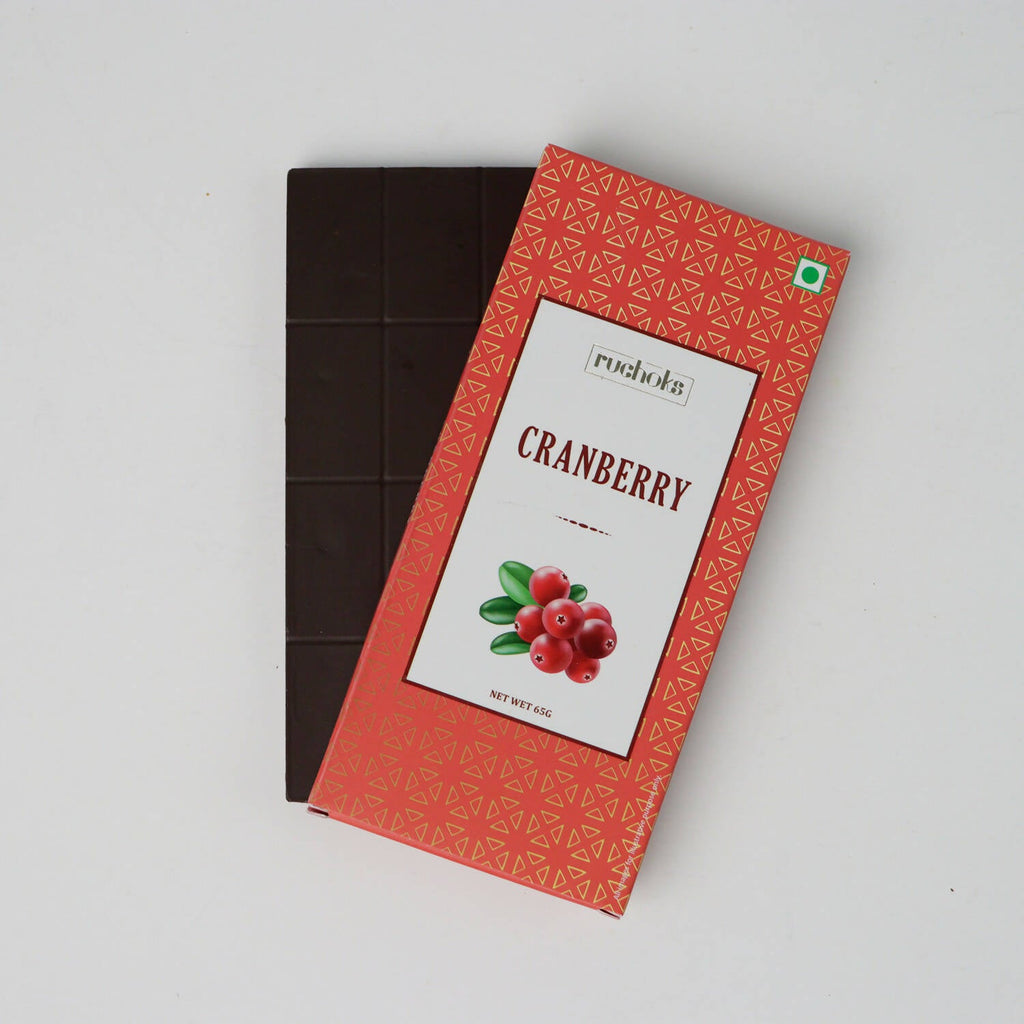 Dibha Ruchoks - Cranberry Chocolate Bar