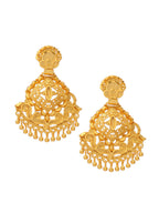 Ruby Raang Traditional Gold Earrings - Distacart