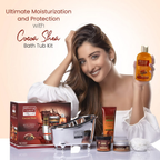 Bryan & Candy Cocoa Shea Bath Tub Collection Gift Set Kit