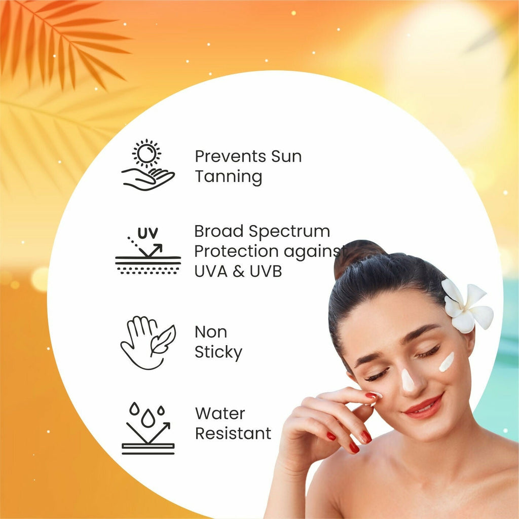 Globus Remedies Glosika Sunscreen Lotion, SPF 50 PA+++ Up to 12 hrs Protection