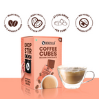 Bevzilla Chocolate & Mocha + Belgian Chocolate Coffee Cubes - Distacart