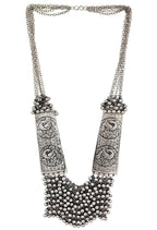 Mominos Fashion Joharkamal Oxidised Ghungroo Design Long Statement Necklace For Women & Girls - Distacart