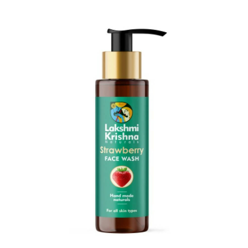 Lakshmi Krishna Naturals Strawberry Face Wash