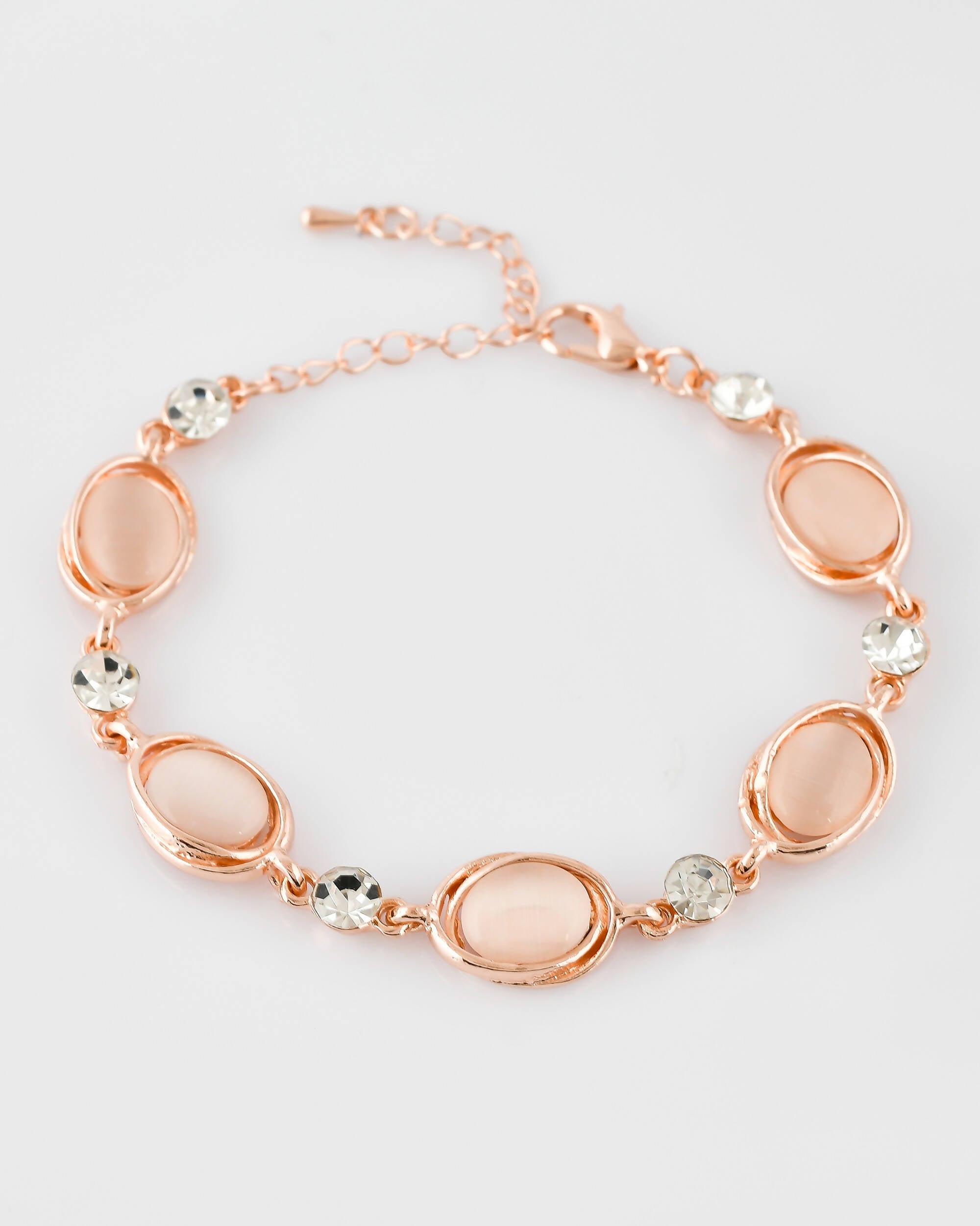 VOJ Stainless Steel Pearl Gold-plated Bracelet - Distacart
