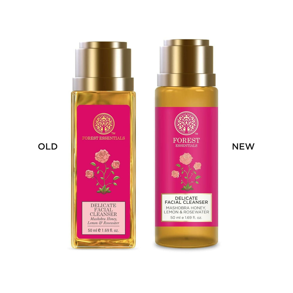 Forest Essentials Delicate Facial Cleanser - Honey, Lemon & Rosewater