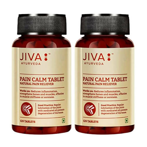 Jiva Ayurveda Pain Calm Tablets - Distacart