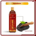 Newish Cold Pressed Sesame Oil For Hair & Skin