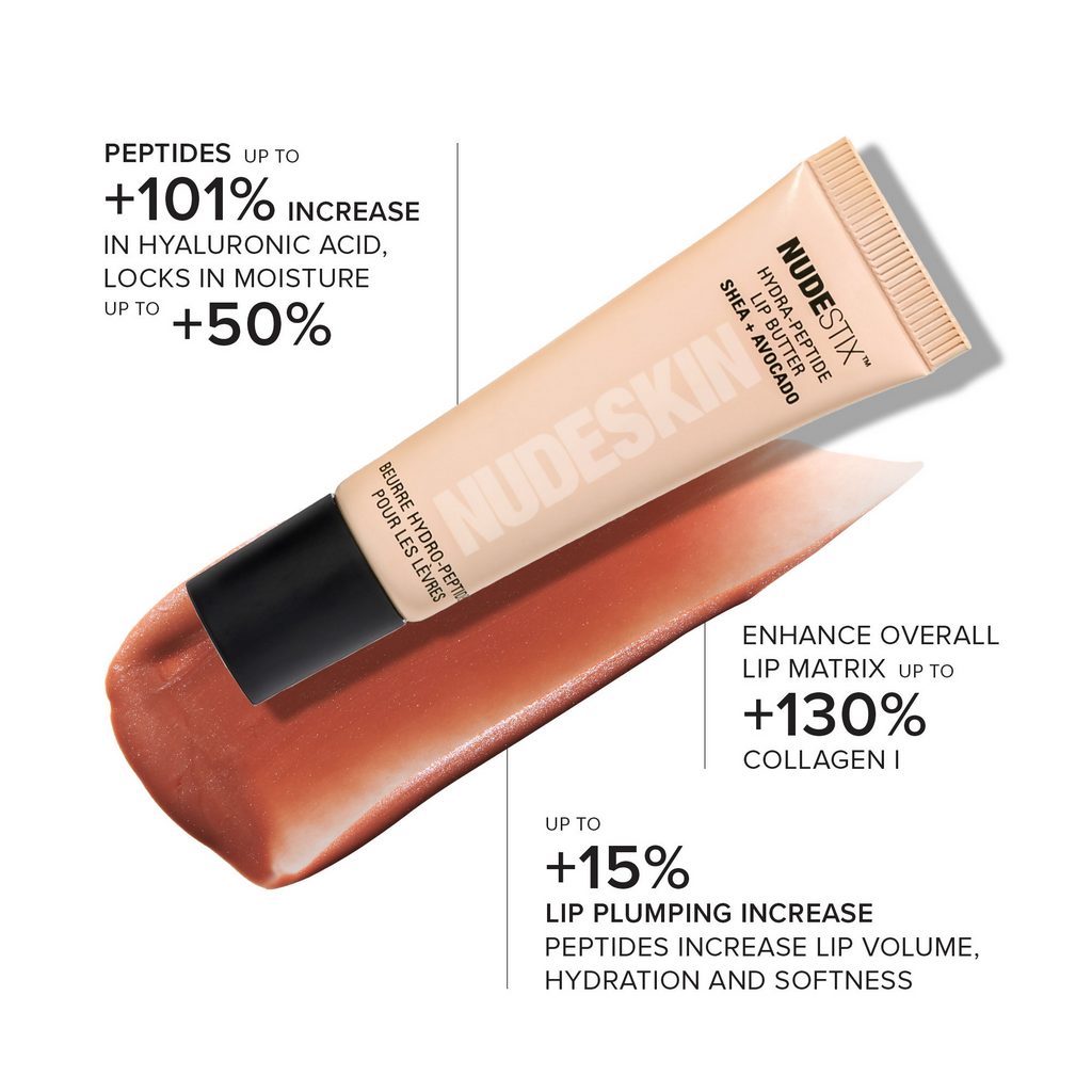 Nudestix Hydra-Peptide Lip Butter - Dolce Nude