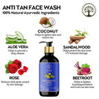 Ivory Natural Tan Face Wash For Crystal Clear And Radiant Skin