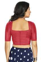 Aastha Fashion Women's Gajri Art Silk Designer Traditional Readymade Blouse