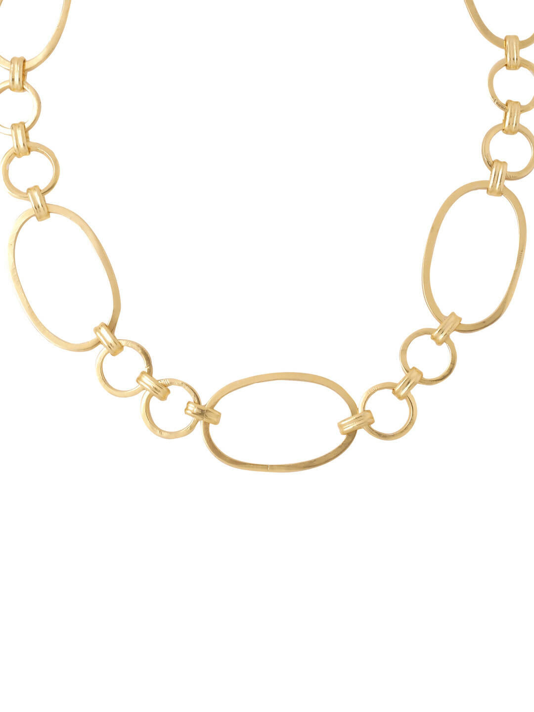 NVR Women Gold-Polished Statement Necklace