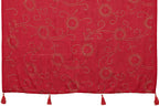 Aafreen Partywear Designer Red Rangoli Silk Fancy Saree