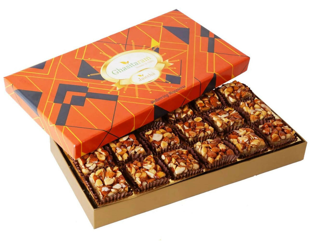 Ghasitaram Sugarfree Almond Delight in Premium Box - Distacart