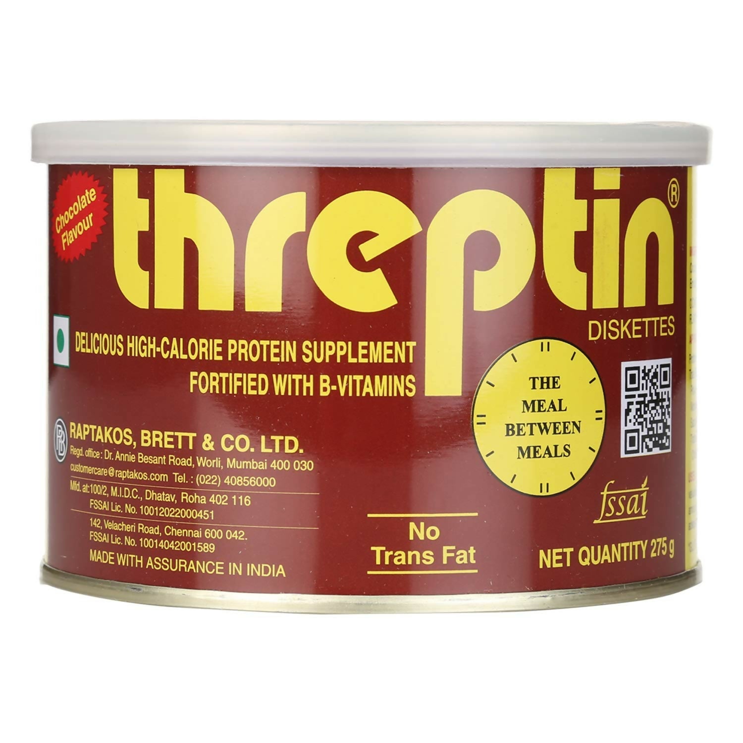 Threptin High-Calorie Protein Diskettes - Chocolate Flavor - Distacart