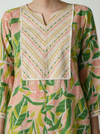 Myshka Women's Multi A-Line Kurta & Palazzos
