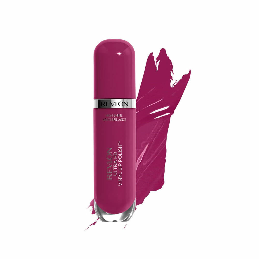 Revlon High Shine Haute Brillance Ultra Hd Vinyl Lip Polish - Berry Blissed