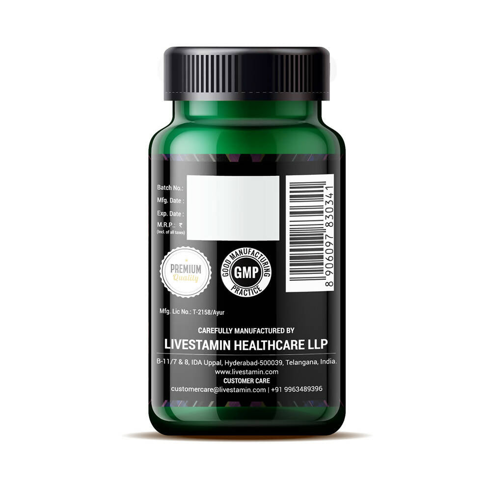 Livestamin Ashwagandha Capsules - Distacart