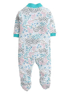 Daddy - G Rompers/Sleepsuits/Jumpsuit /Night Suits for New Born Babies - Mint Green