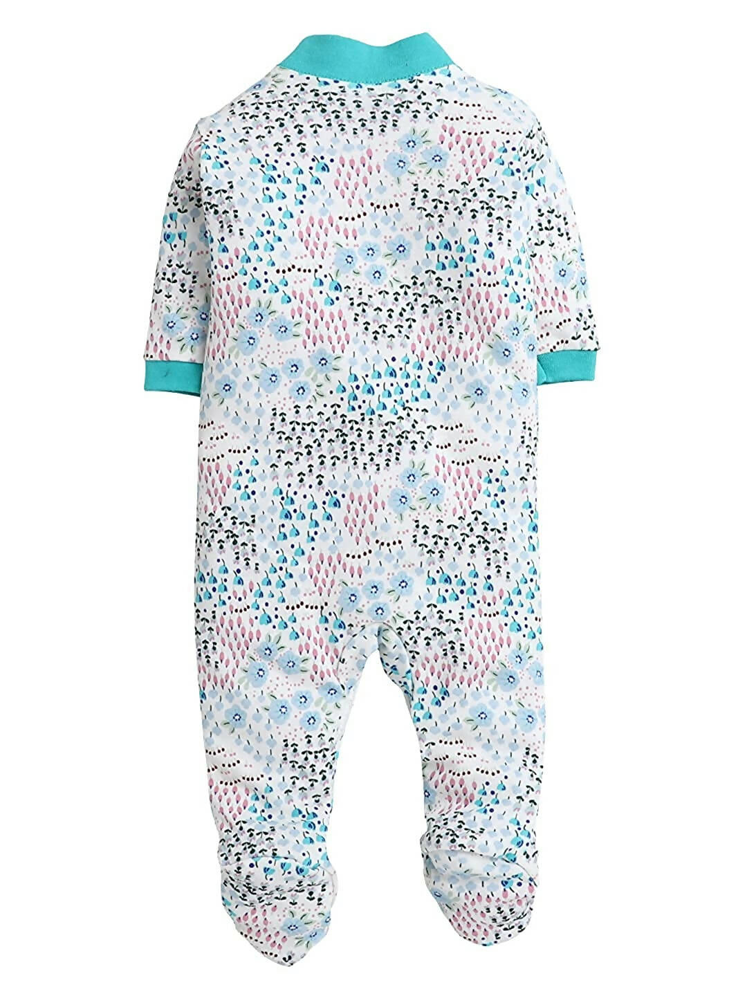 Daddy - G Rompers/Sleepsuits/Jumpsuit /Night Suits for New Born Babies - Mint Green