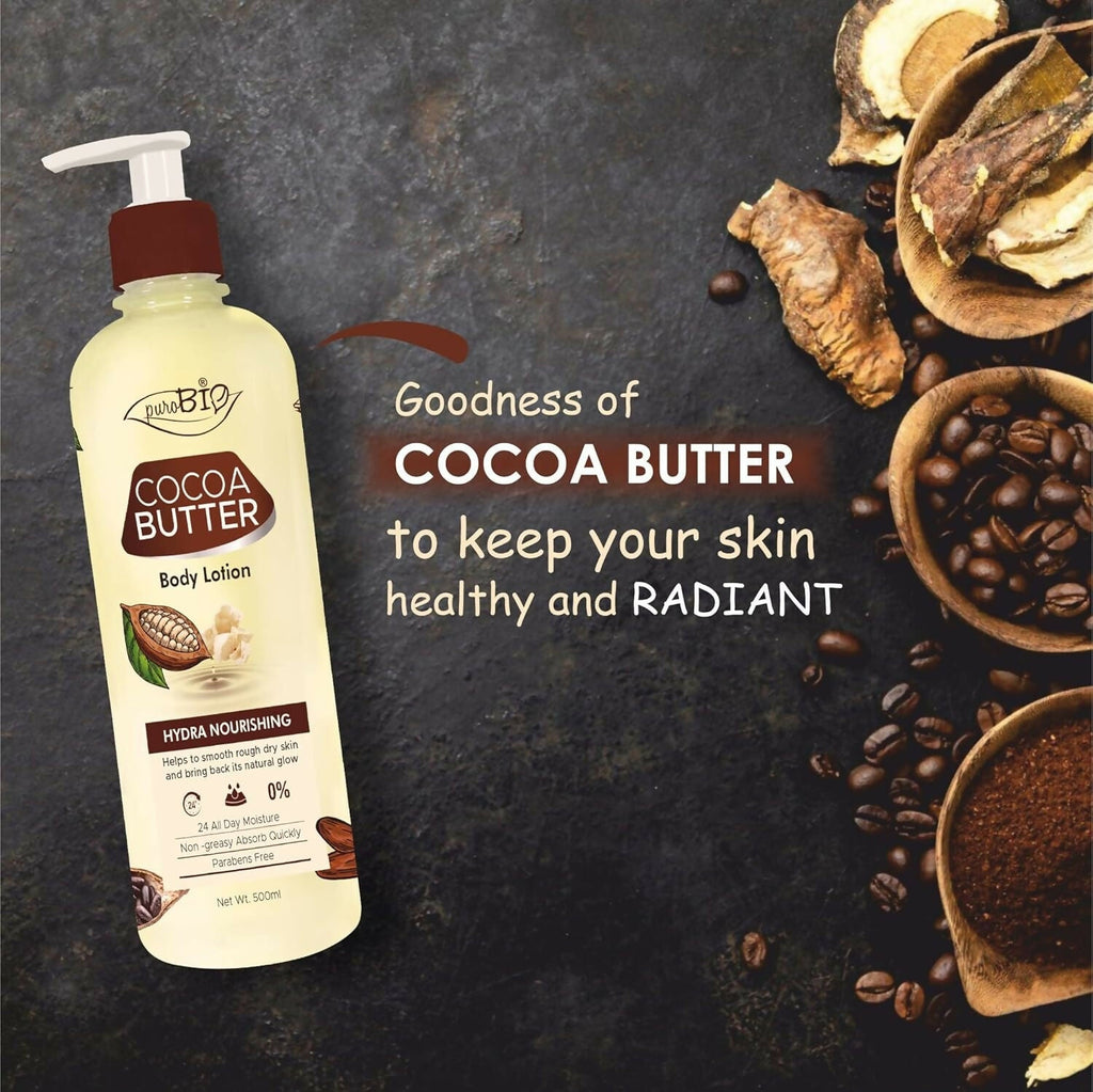 Purobio Cocoa butter Body Lotion with Hydra Nourishing