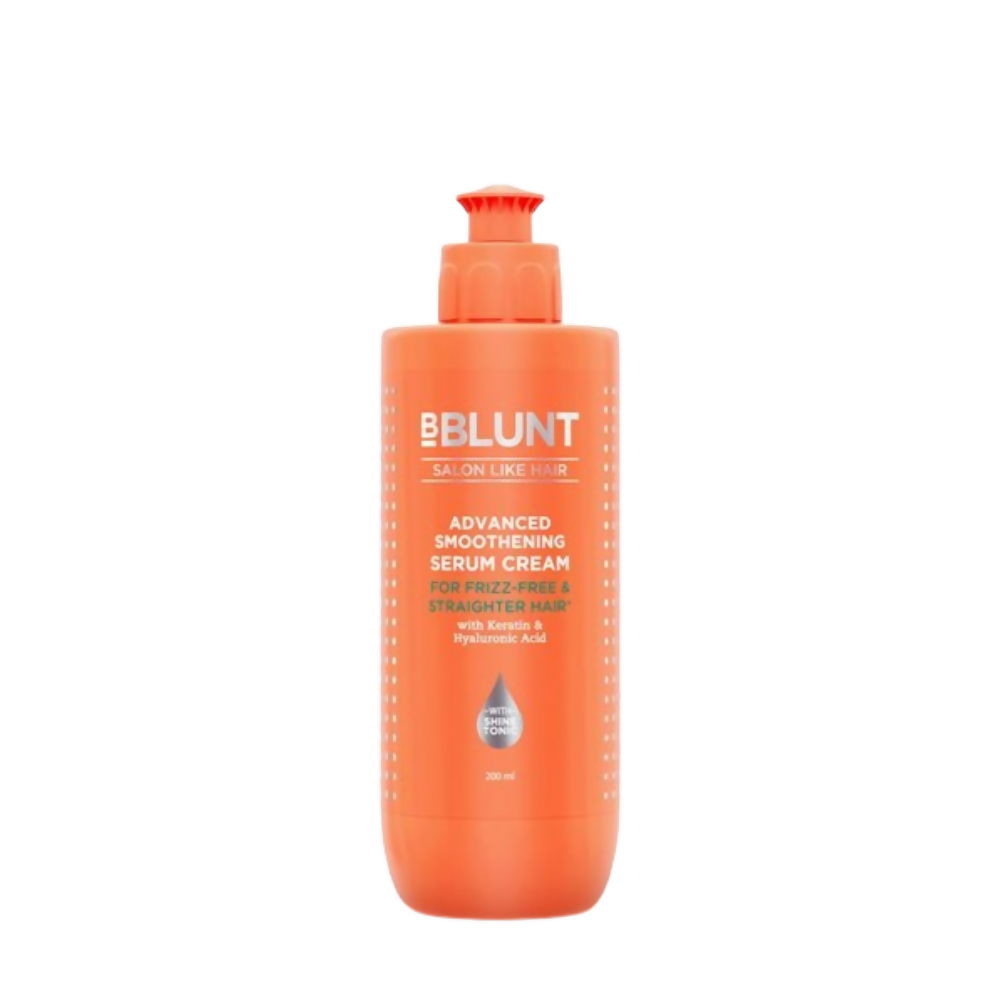 BBlunt Advanced Smoothening Serum Cream with Keratin & Hyaluronic Acid - Limited Time Offer - Distacart