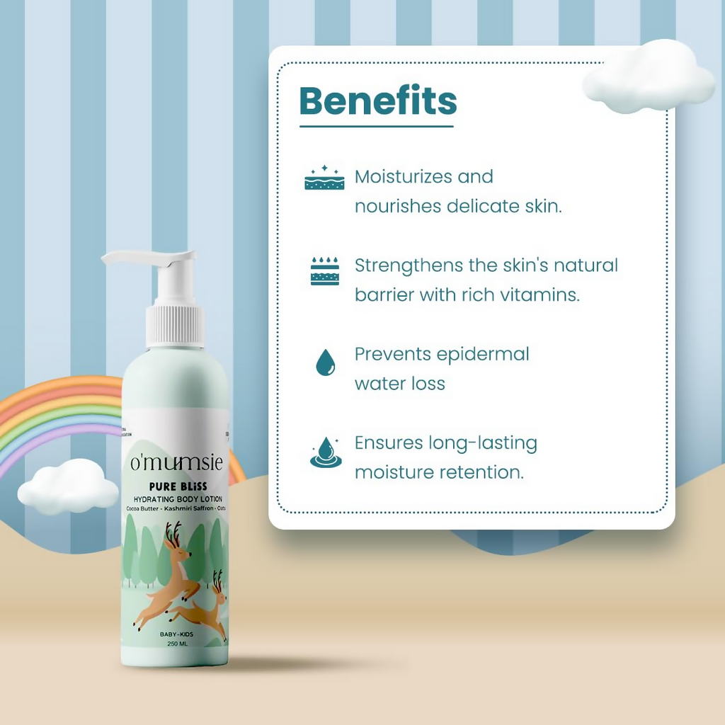 O'Mumsie Pure Bliss Natural Baby Body Lotion
