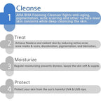 The Derma Co 3% AHA-BHA Foaming Face Wash